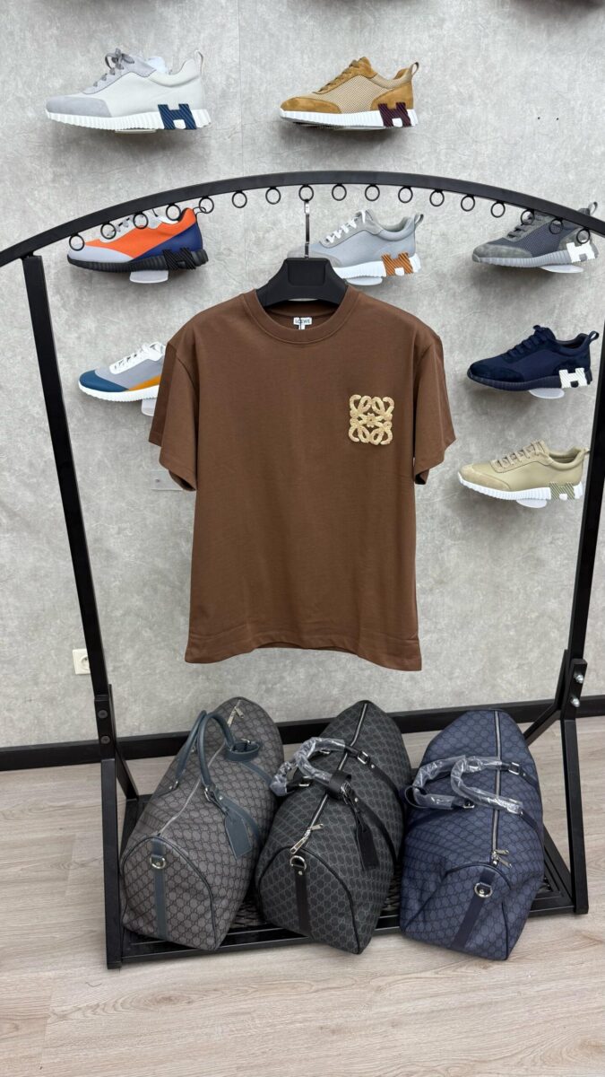 Loewe Brown T-Shirt Logo