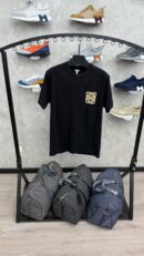 Loewe Black T-Shirt Logo