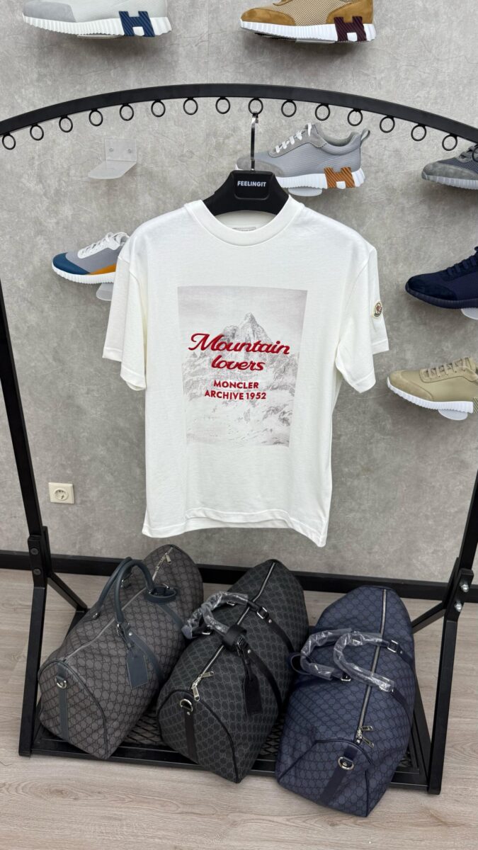 Moncler Picture White T-Shirt