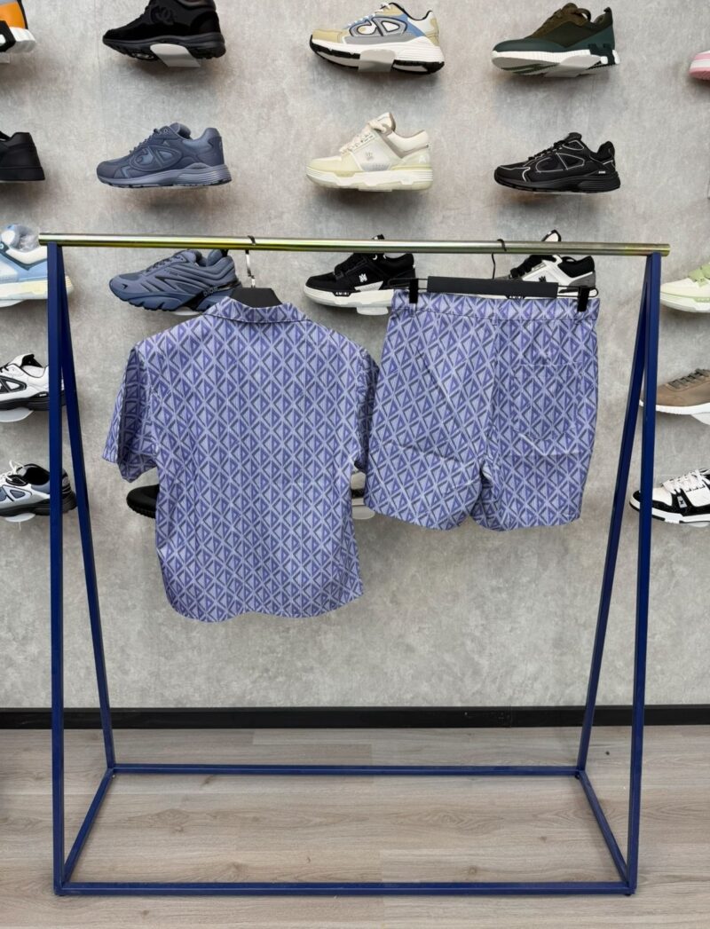 Christian Dior Zomerset Patroon Blauw - Afbeelding 2