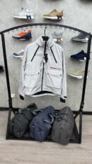 Prada Jasje Beige Streep Logo