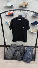 Stone Island Zwart T-Shirt Zakje