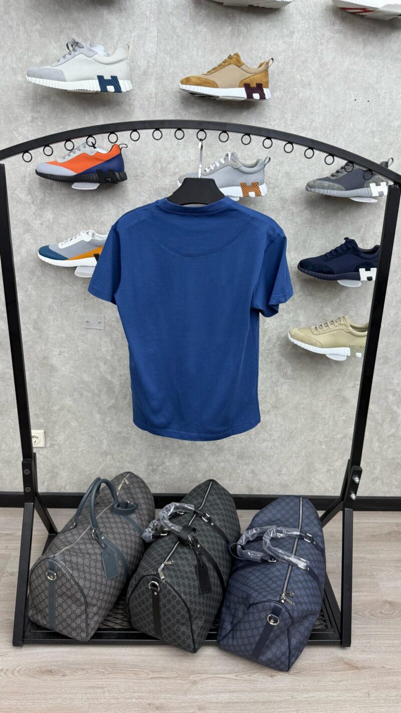 Stone Island Donkerblauw T-Shirt Zakje - Afbeelding 2