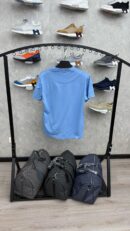 Stone Island Lichtblauw T-Shirt Zakje