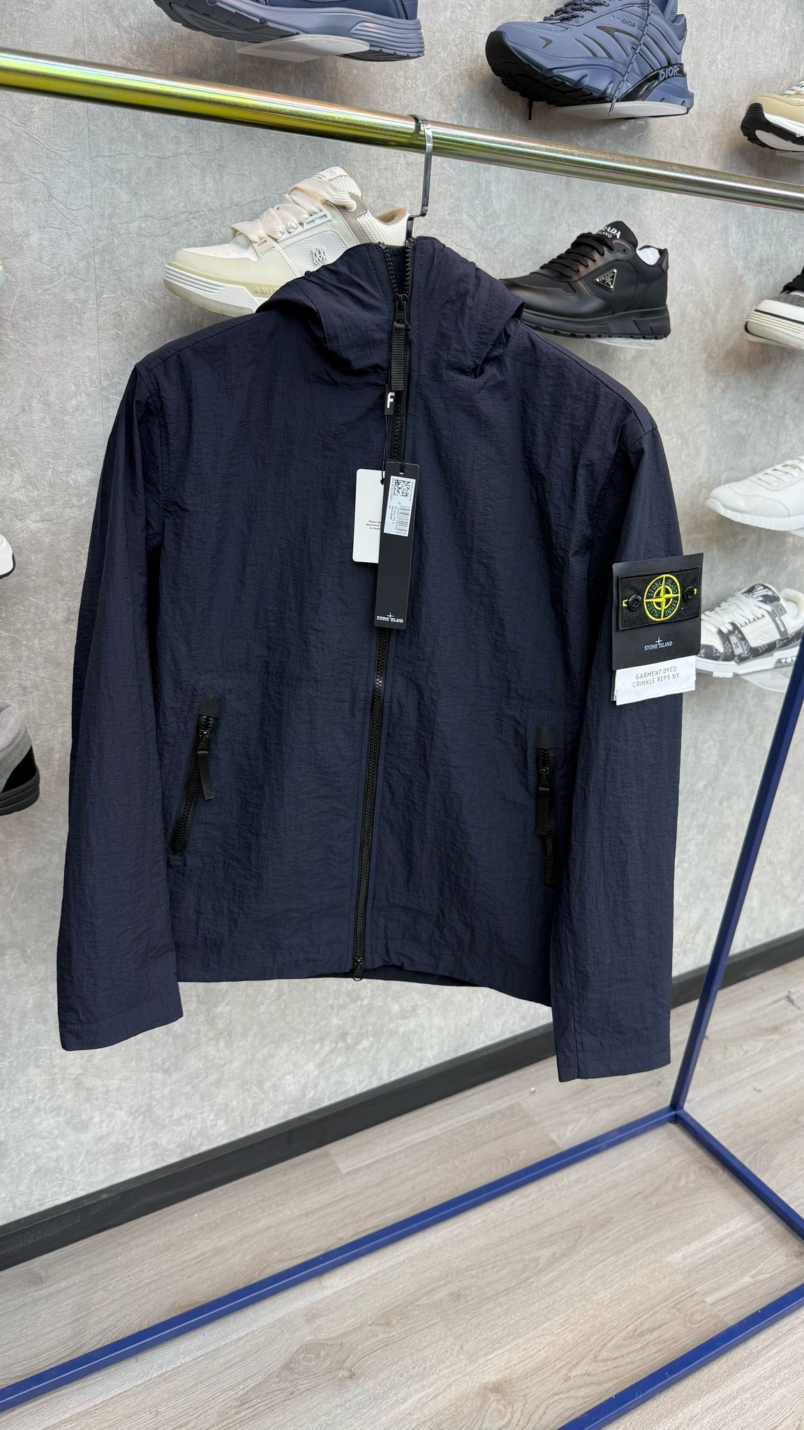 Stone Island Donkerblauw Windbreker