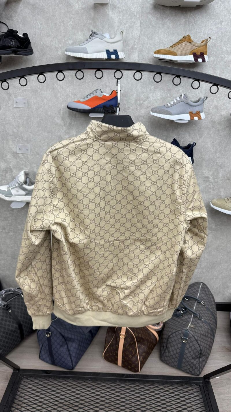Gucci Dubbelzijdige Jasje Beige - Afbeelding 3