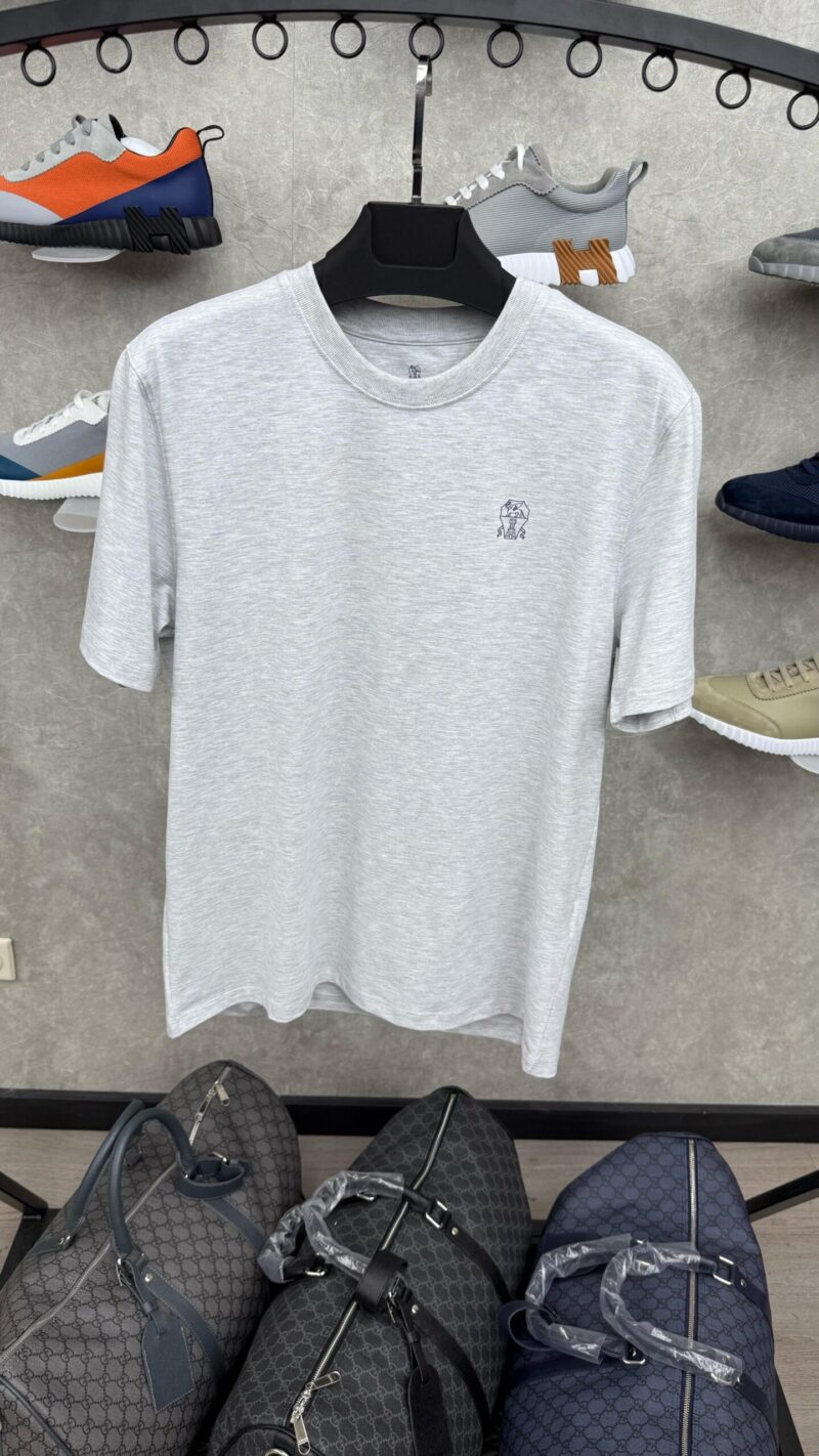 Brunello Cucinelli Grey T-Shirt