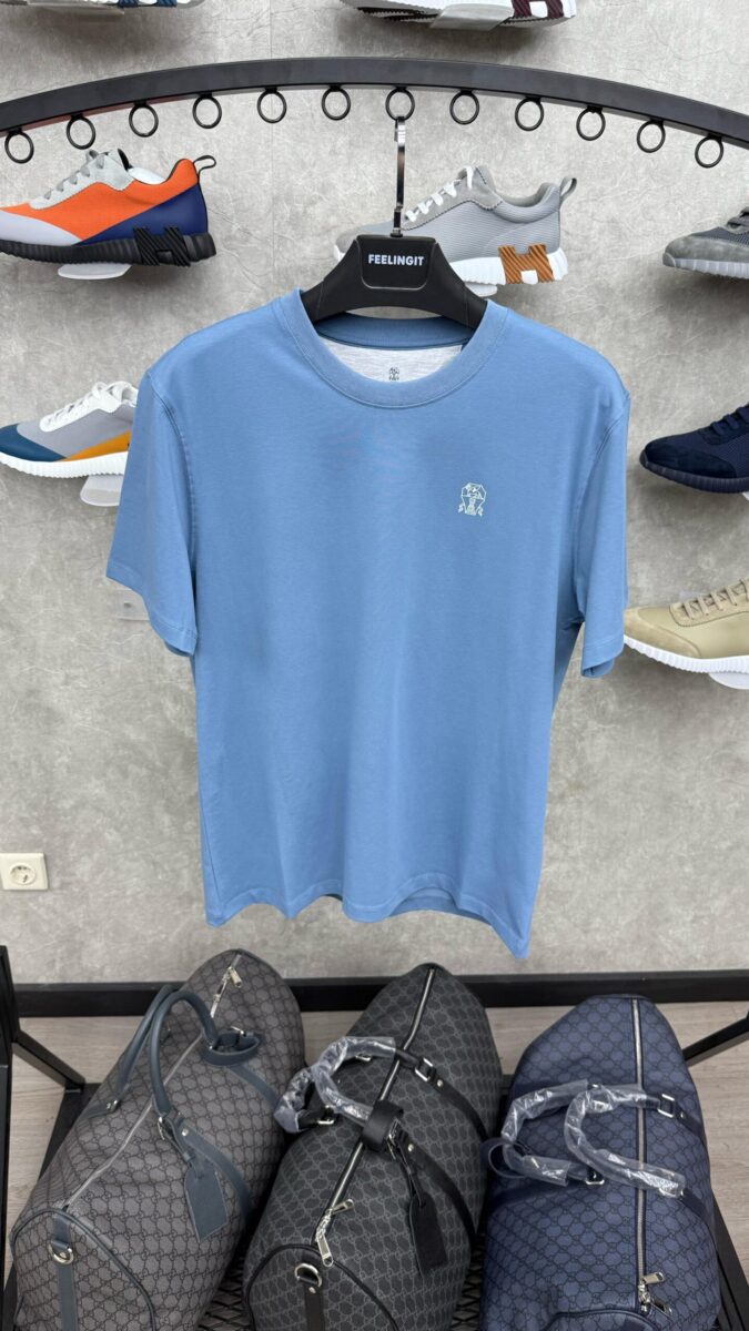 Brunello Cucinelli Blue T-Shirt