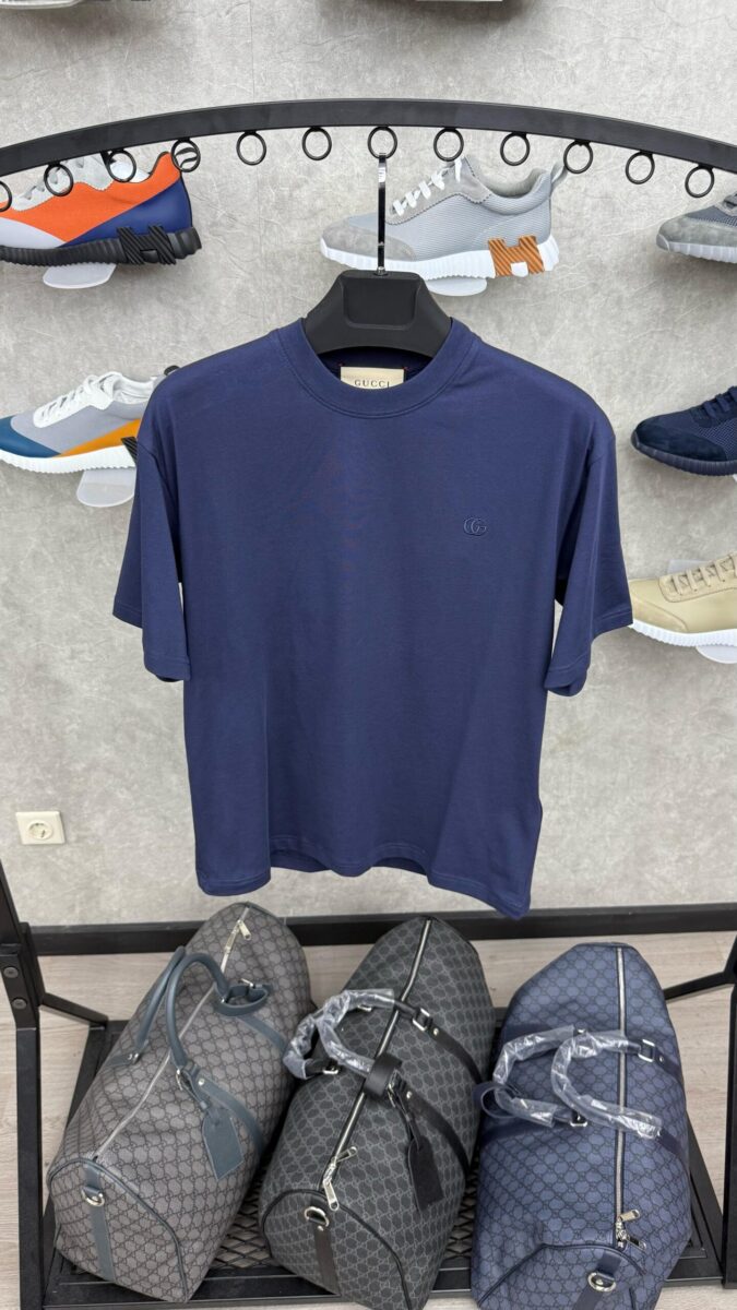 Gucci Basic Dark Blue T-Shirt