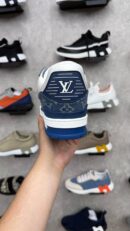 Louis Vuitton Trainers Blue Sneakers