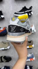 Louis Vuitton Run Away Grey Yellow Sneaker