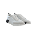 Hermes Bouncing White Black Logo