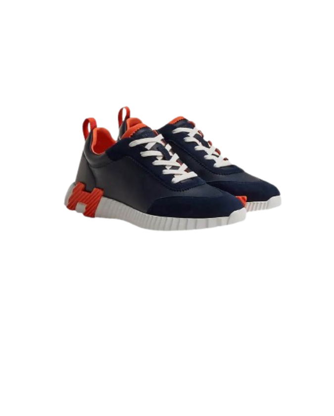 Hermes Bouncing Blue Orange Logo