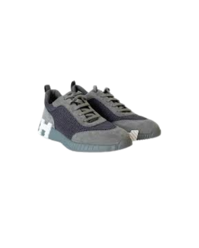 Hermes Bouncing Grey Suede