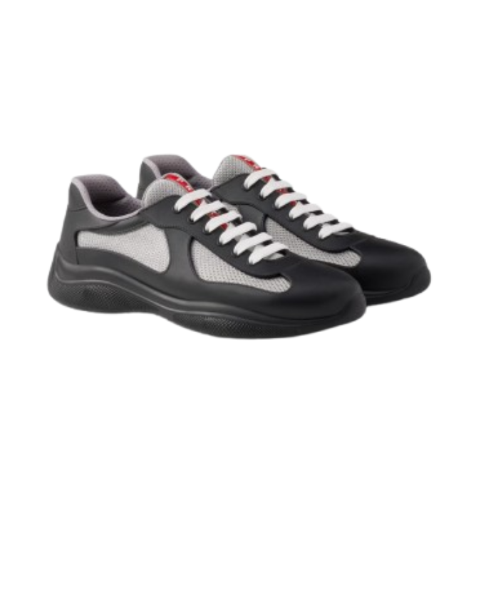 Prada Cups Mat Zwart Sneakers