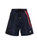 Moncler Zwembroek Donkerblauw Line