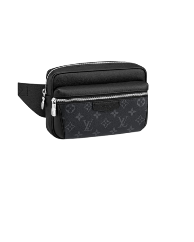 Louis Vuitton Messenger Bag Black on Black