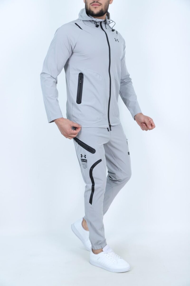 Under Armour Trainingspak Licht Grijs