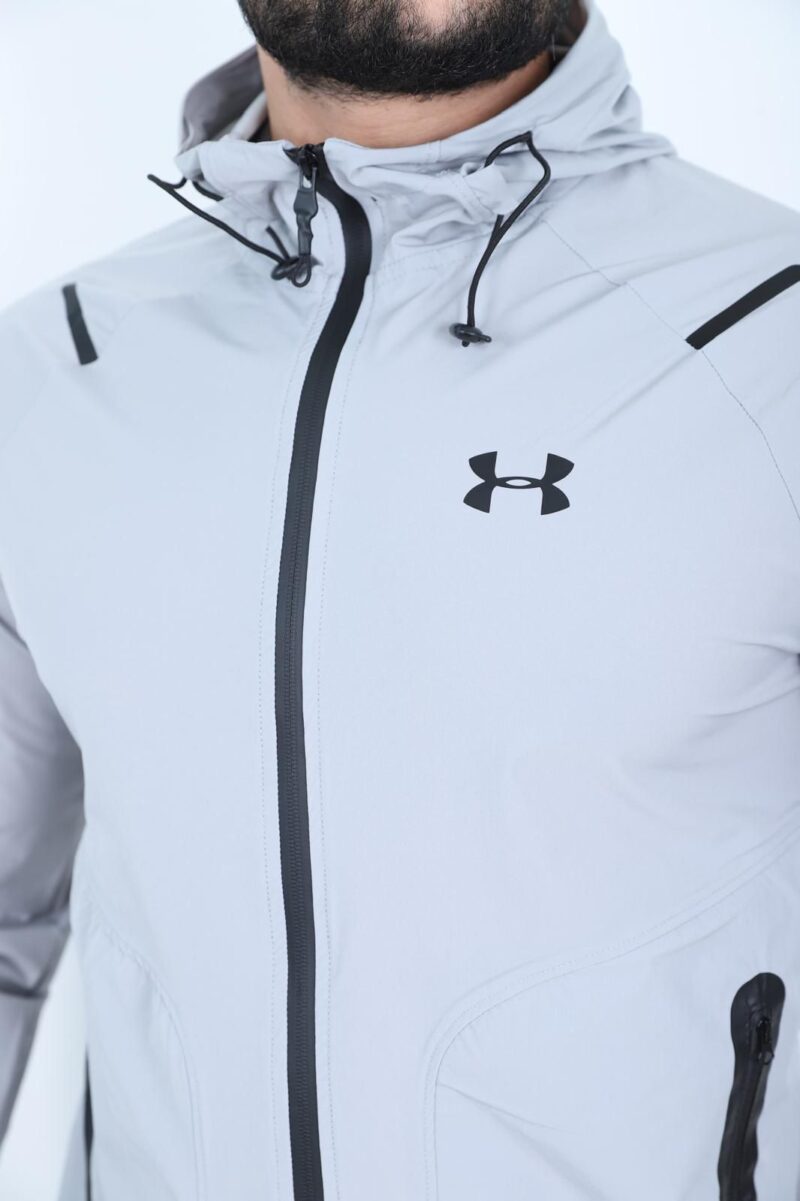 Under Armour Trainingspak Licht Grijs - Afbeelding 3