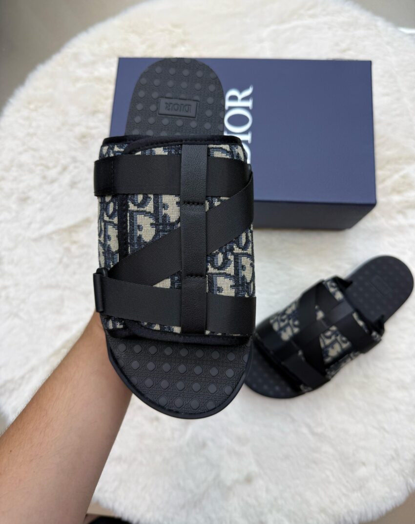 Christian Dior Slippers Alpha Oblique - Afbeelding 2