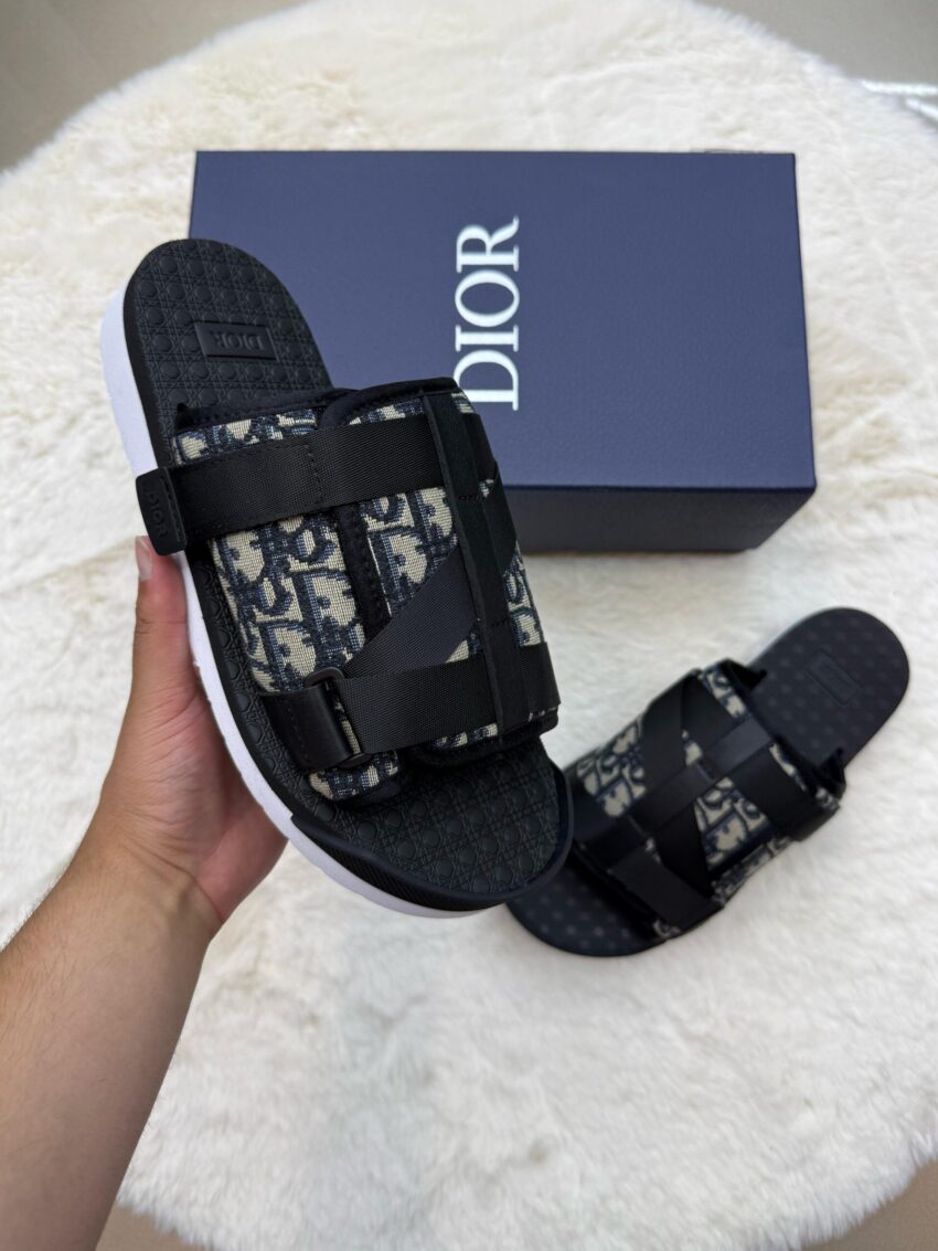 Christian Dior Slippers Alpha Oblique