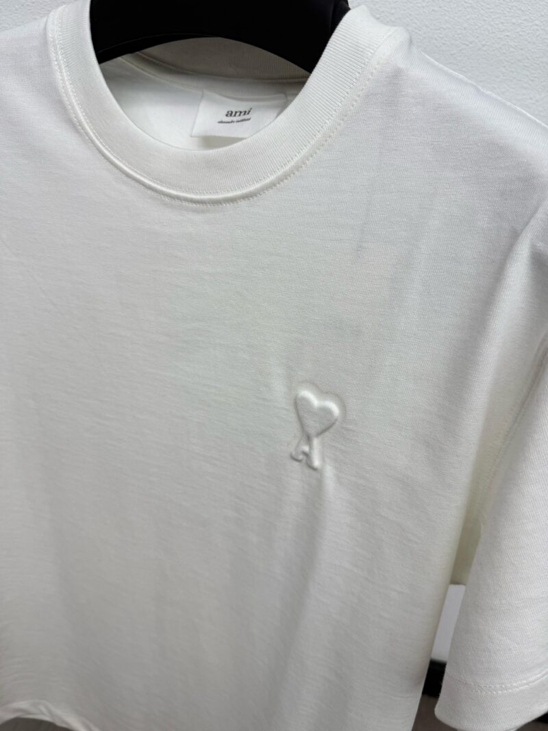 Ami Wit T-Shirt Small Logo - Afbeelding 2