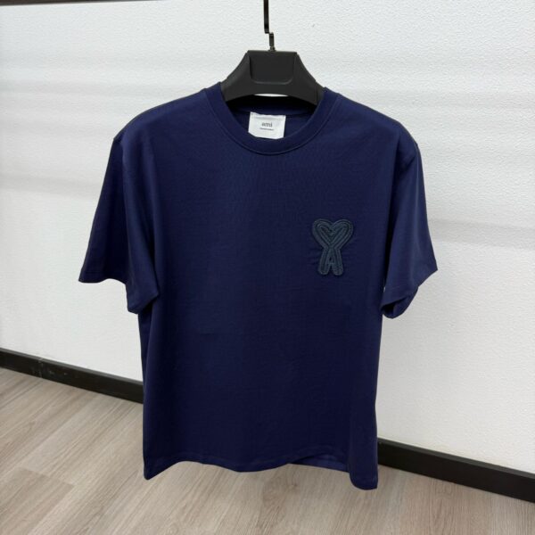 Ami T-Shirt Donkerblauw - XL