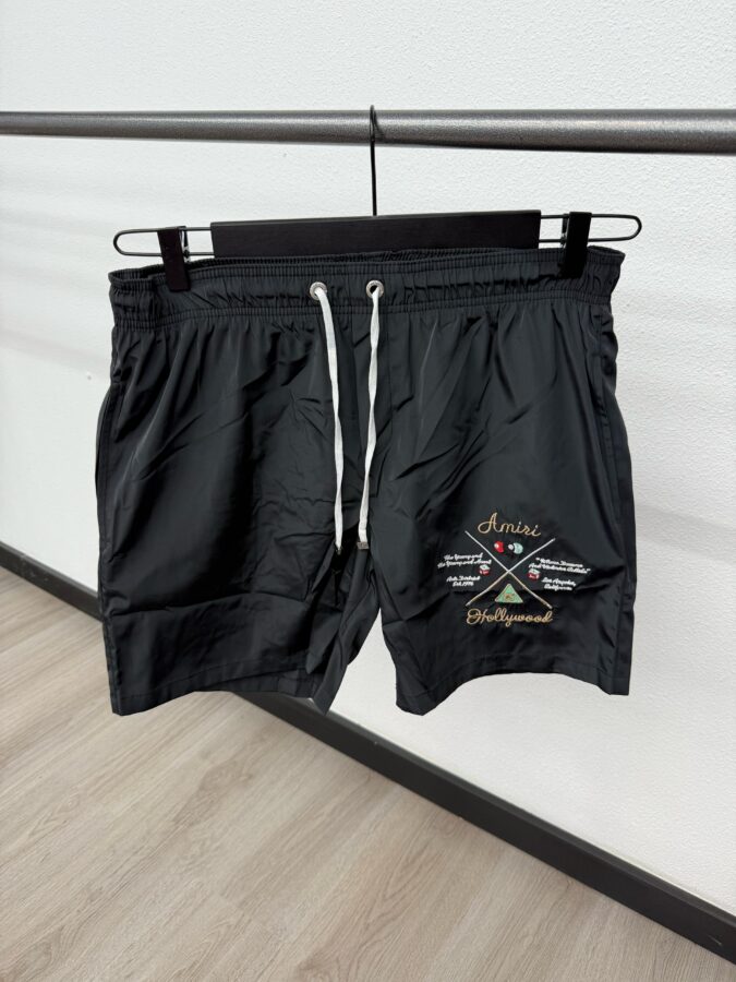 Amiri Zwembroek Zwart - M