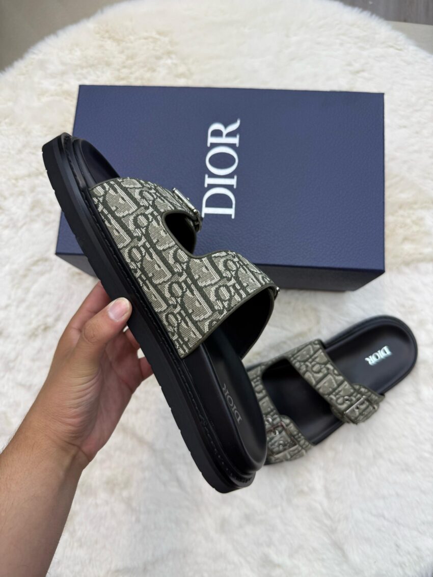Christian Dior Aqua Slippers Groen - Afbeelding 2