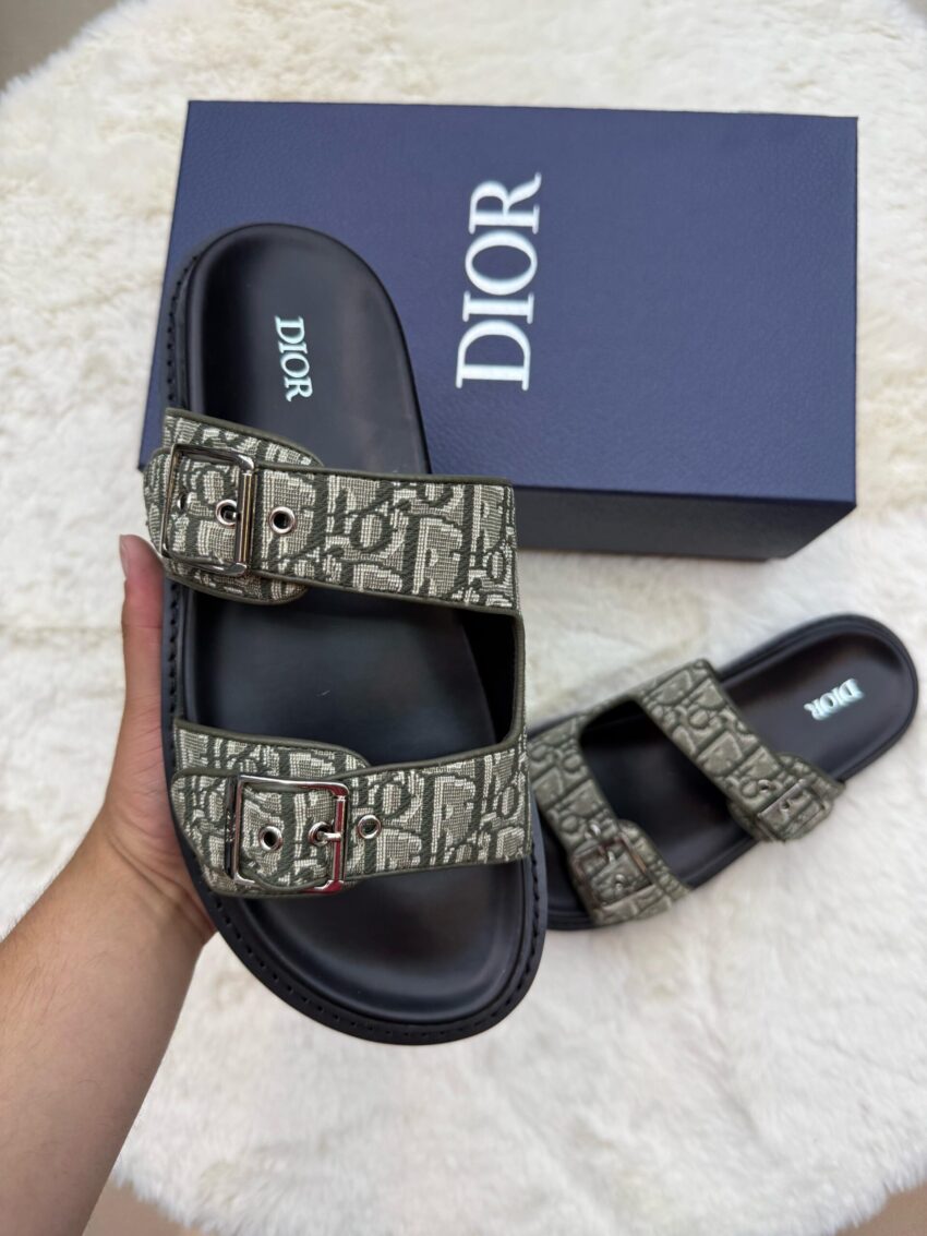 Christian Dior Aqua Slippers Groen - Afbeelding 3