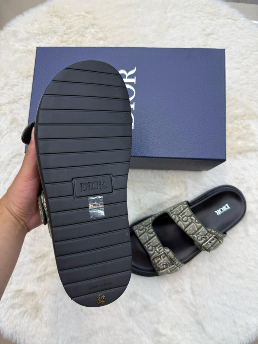 Christian Dior Aqua Slippers Groen - Afbeelding 4