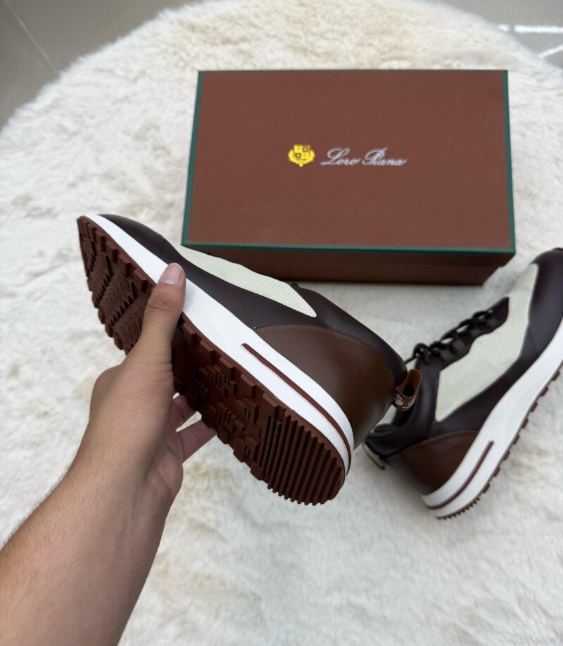 Loro Piana Week-End Walk In Sneakers Brown - Afbeelding 3