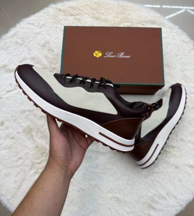 Loro Piana Week-End Walk In Sneakers Brown - 44