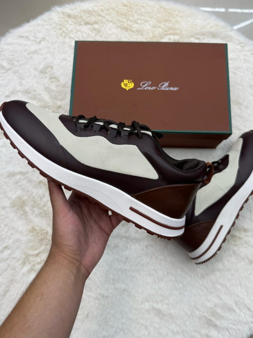 Loro Piana Week-End Walk In Sneakers Brown