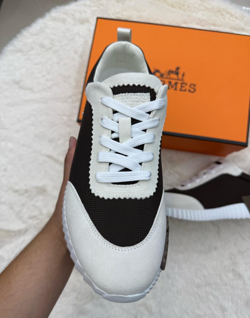 Hermes Bouncing White Brown Logo - Afbeelding 3