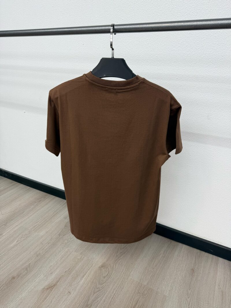 Burberry Text T-Shirt Brown - Afbeelding 2