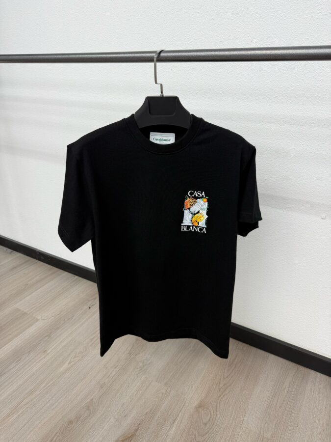 Casablanca Broken T-Shirt Black