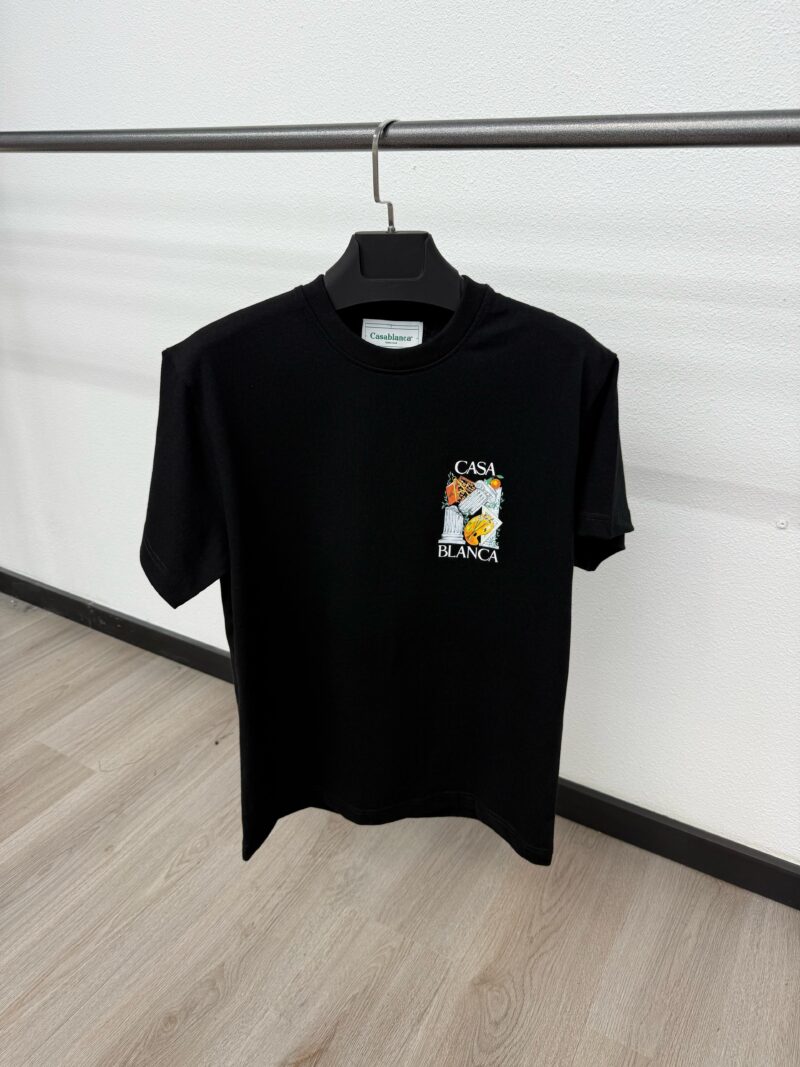 Casablanca Broken T-Shirt Black