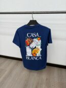 Casablanca Broken T-Shirt Blue