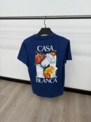 Casablanca Broken T-Shirt Blue