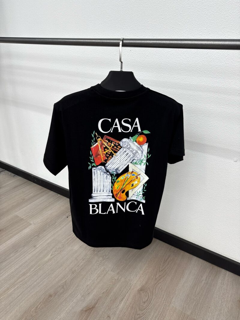 Casablanca Broken T-Shirt Black - Afbeelding 2