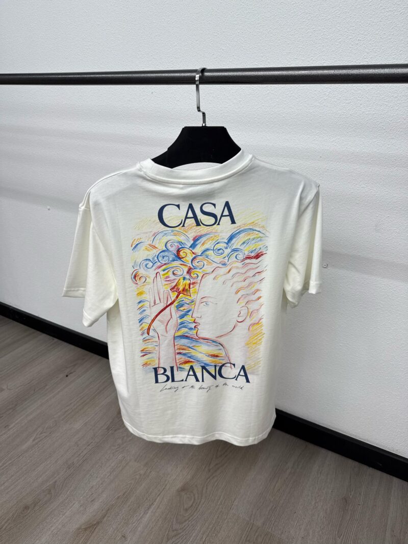 Casablanca Ghosty T-Shirt White - Afbeelding 2