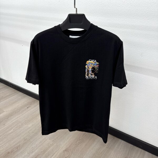 Casablanca Ghosty T-Shirt Black - S