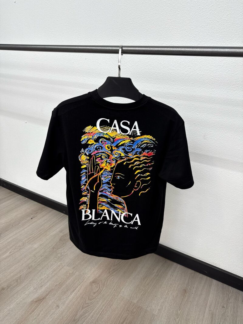 Casablanca Ghosty T-Shirt Black - Afbeelding 2