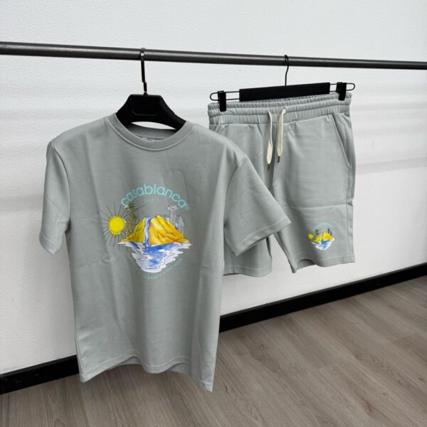 Casablanca Zomerset Logo Midden Grijs