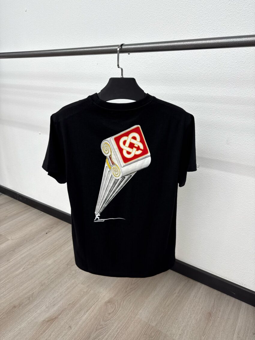 Casablanca Pilar T-Shirt Black - Afbeelding 2