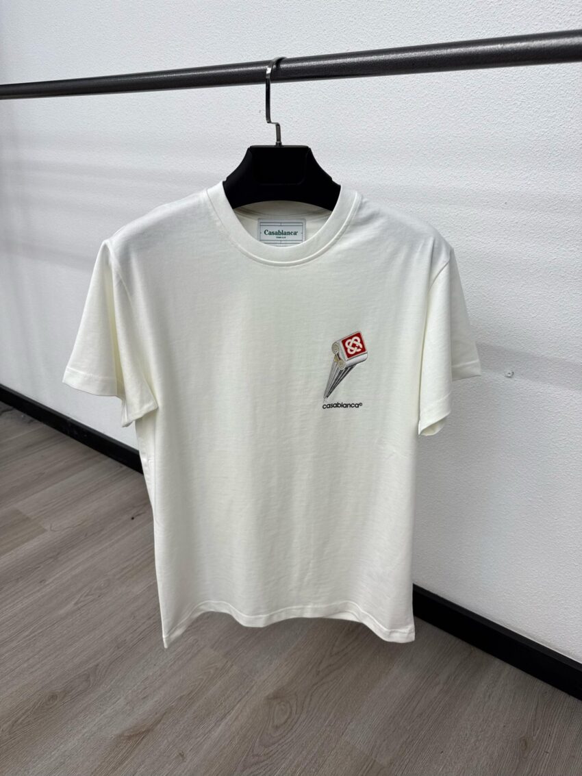 Casablanca Pilar T-Shirt White