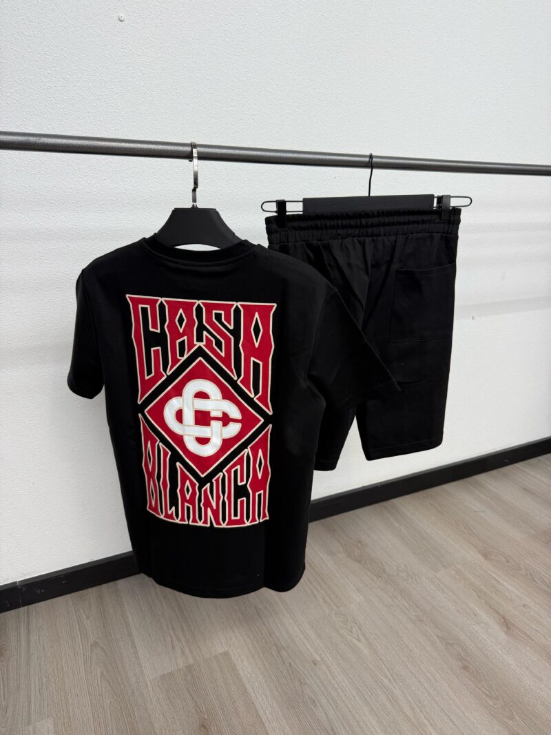 Casablanca Zomerset Red Text Zwart - Afbeelding 2