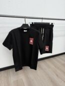 Casablanca Zomerset Red Text Zwart