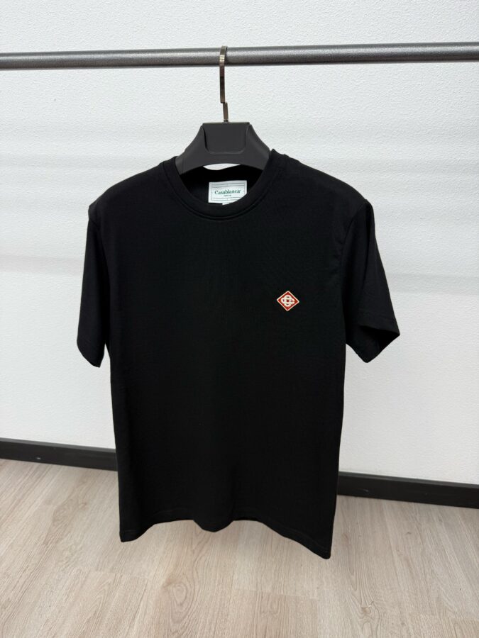 Casablanca Basic Logo Black T-Shirt - XXL